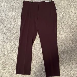 Tommy Hilfiger Burgundy Dress Pants